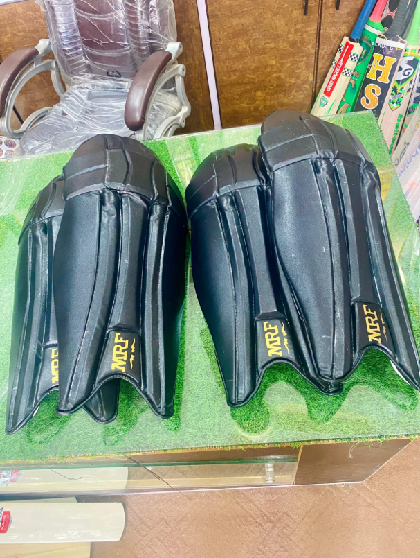 MRF BLACK Cricket Leg Pads | Premium Protection & Comfort | MN Sports - Image 2