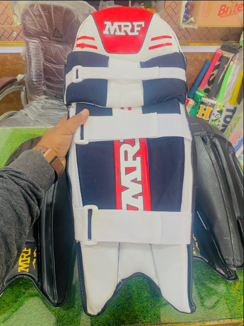 MRF BLACK Cricket Leg Pads | Premium Protection & Comfort | MN Sports - Image 4