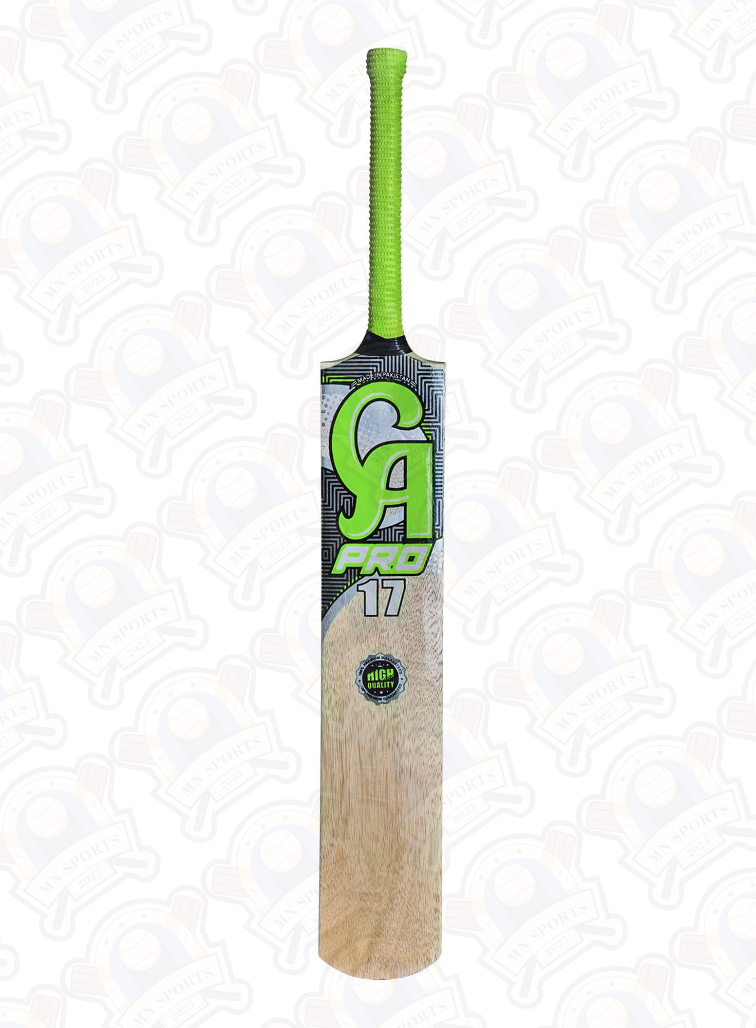 Premium Coconut Wood Tape Ball Bat - Lightweight with Heavy Bottom | 100% Made in Pakistan | MN Sports - Image 6