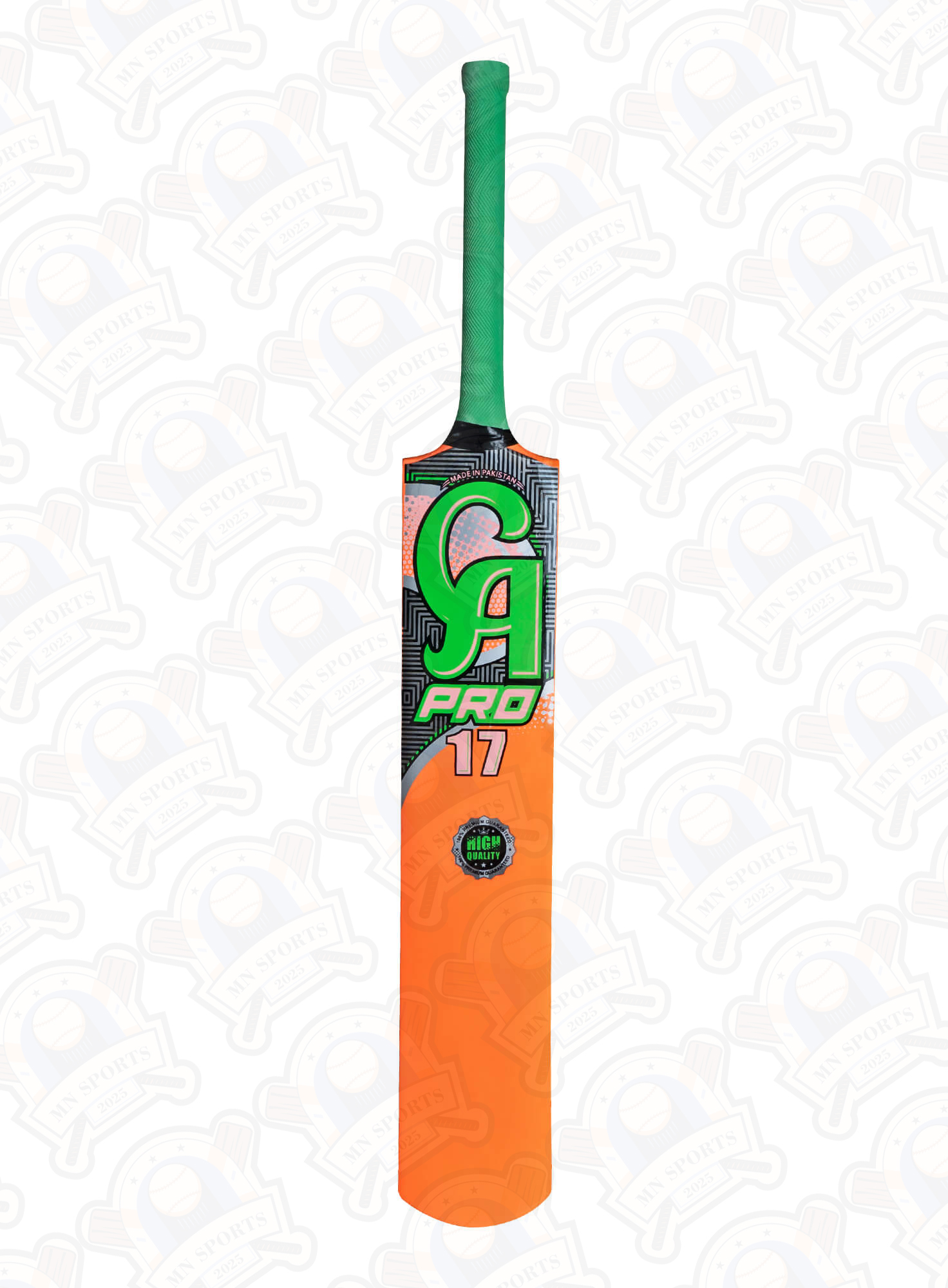 Premium Coconut Wood Tape Ball Bat - Lightweight with Heavy Bottom | 100% Made in Pakistan | MN Sports - Image 3