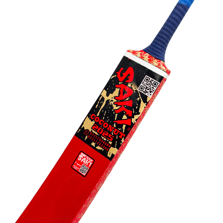 Saki Coconut Player Edition Tape Ball Bat 2025 | Lightweight & Powerful | MN Sports - Image 2