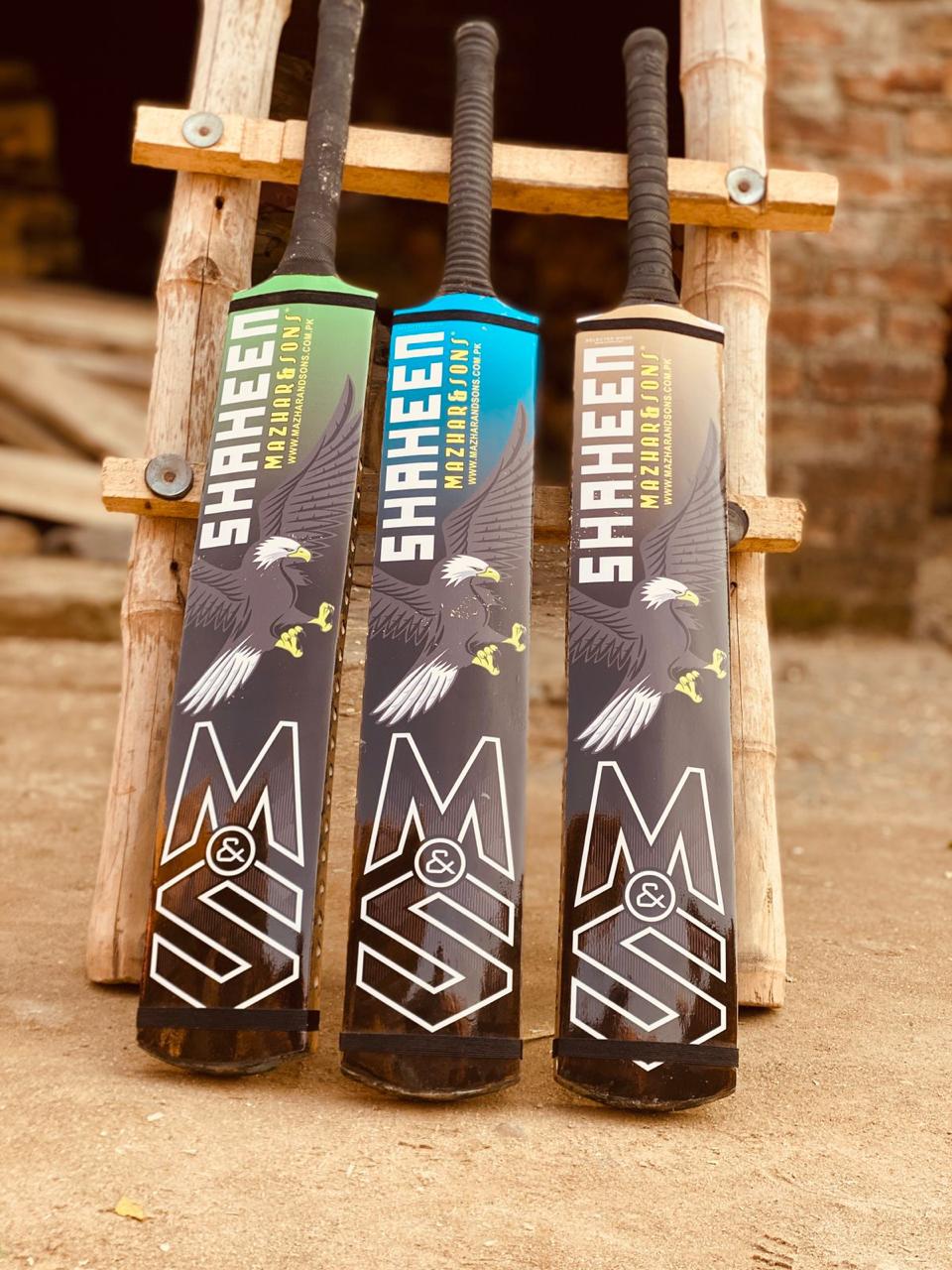 Shaheen Edition Rawalakot Wooden Tape Ball Bat | Premium Performance | MN Sports - Image 3