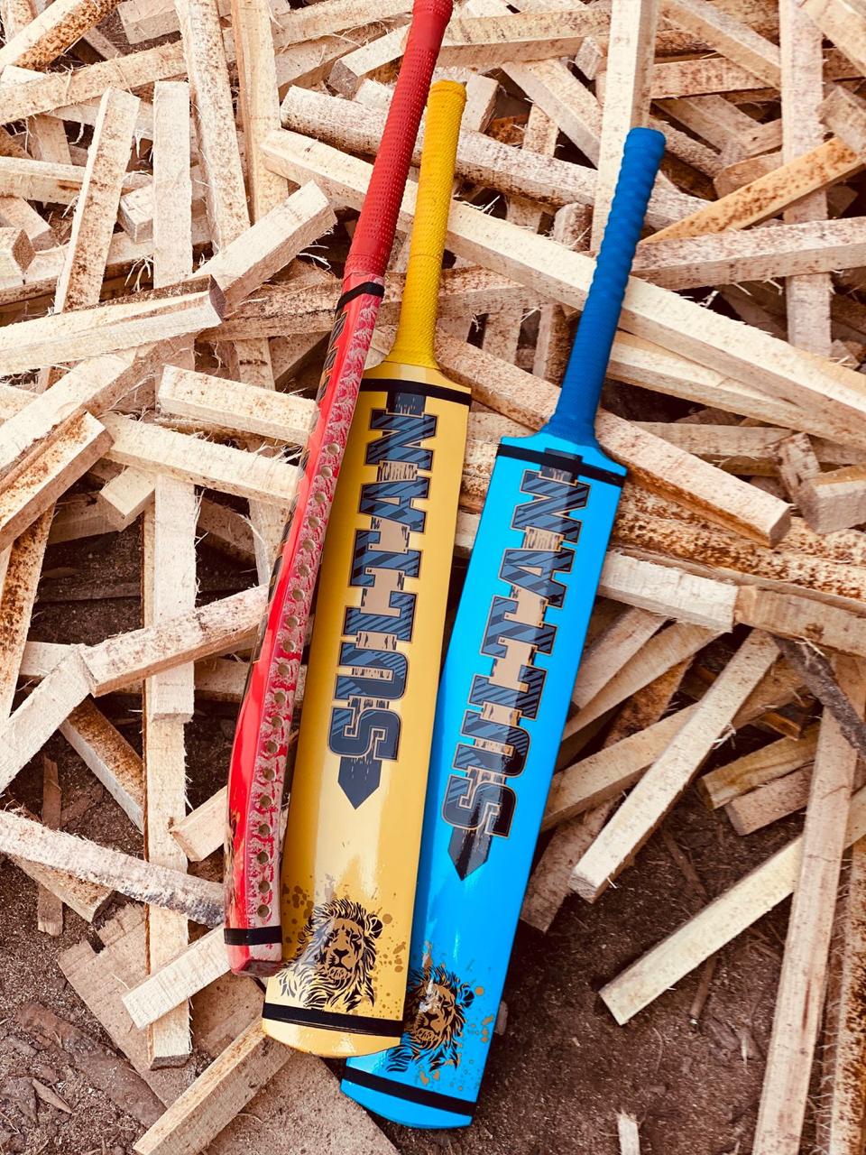 Sultan Edition Rawalakot Wooden Tape Ball Bat | Premium Performance | MN Sports