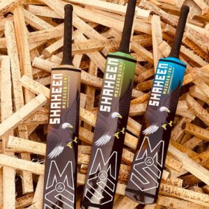 Shaheen Edition Rawalakot Wooden Tape Ball Bat | Premium Performance | MN Sports