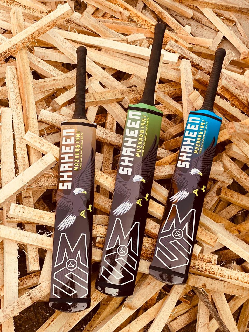 Shaheen Edition Rawalakot Wooden Tape Ball Bat | Premium Performance | MN Sports